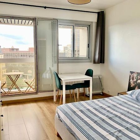 Cosy Studio Balcon Paris Montparnasse Exteriör bild