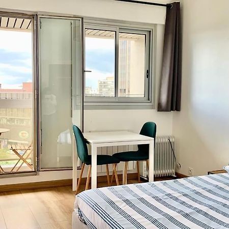 Cosy Studio Balcon Paris Montparnasse Exteriör bild