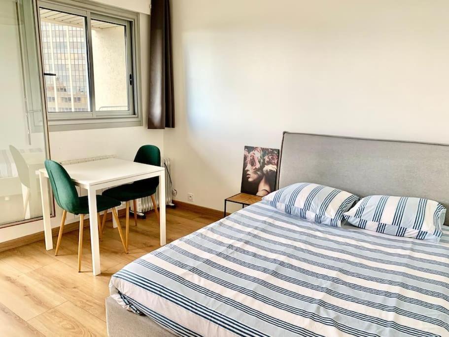 Cosy Studio Balcon Paris Montparnasse Exteriör bild